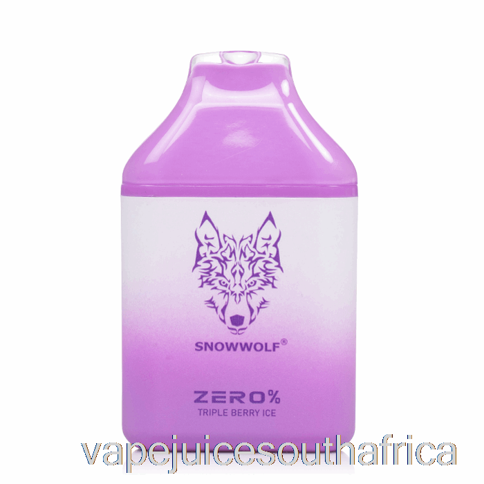 Vape Pods Snowwolf Zero 5500 0% Nicotine Free Disposable Triple Berry Ice